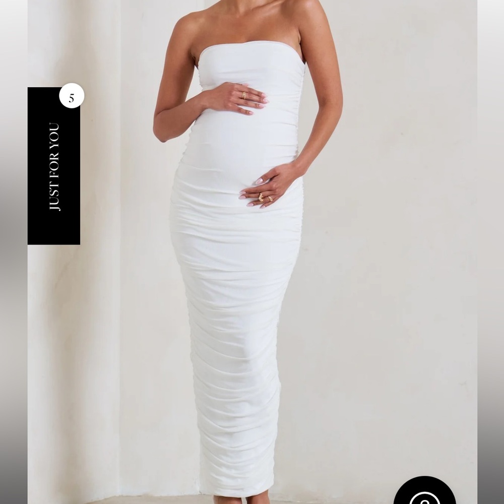 club l london maternity dress